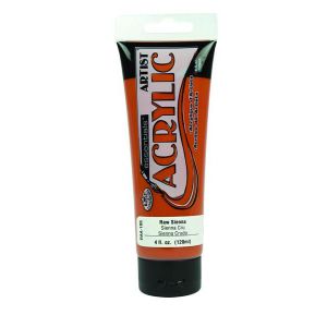 Farba akrylowa R&L 120ml, Brązowa jasna/Raw Sienna